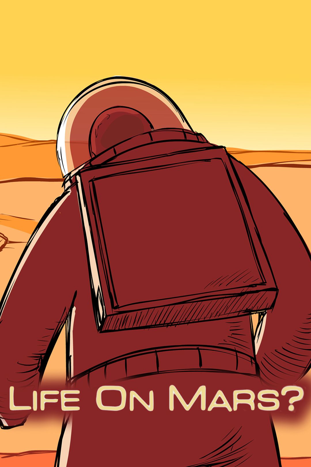 LIFE ON MARS? Poster