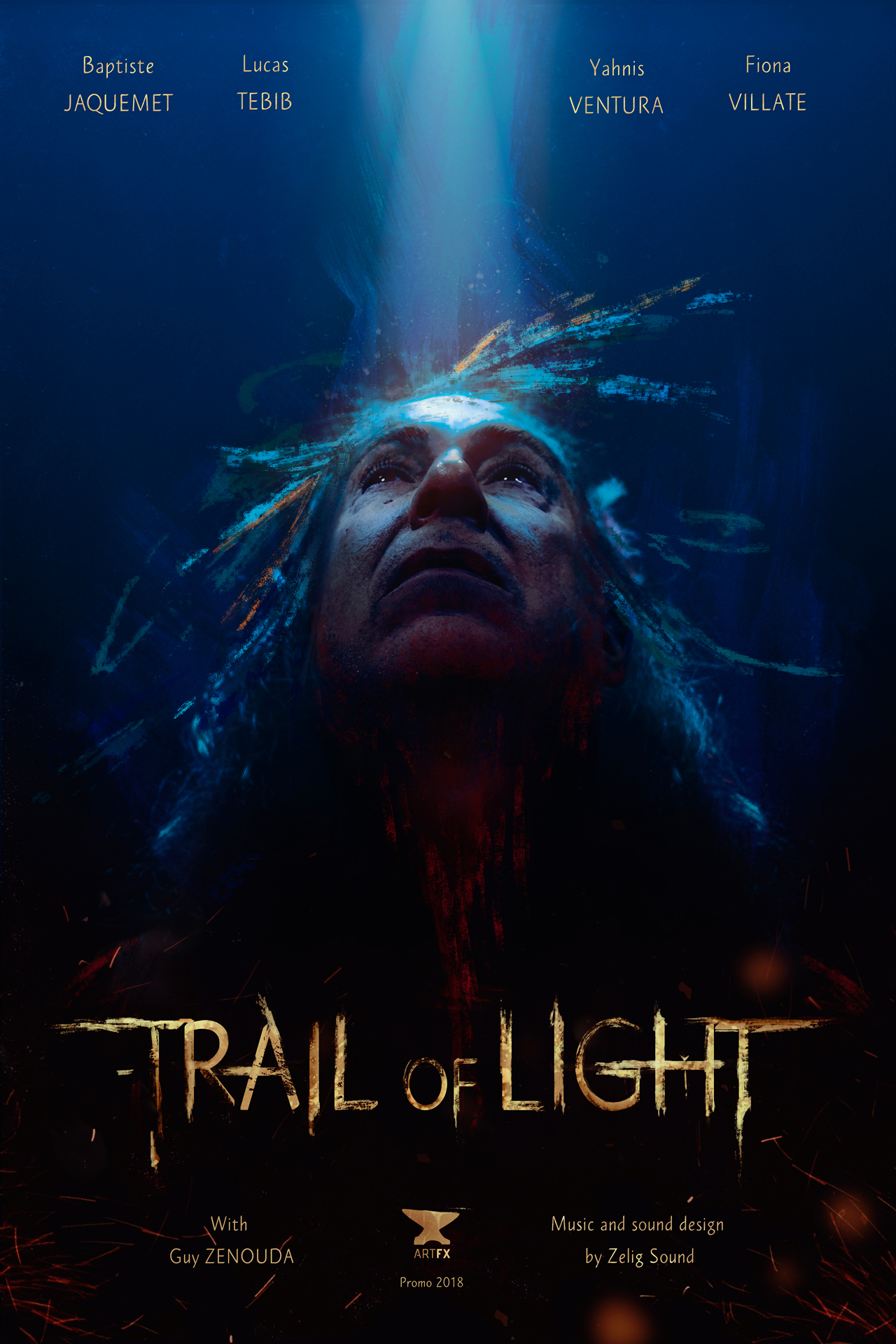 TRAIL OF LIGHT Poster